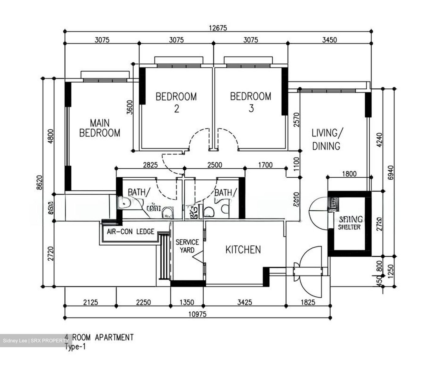 Blk 187B Fengshan Greenville (Bedok), HDB 4 Rooms #572565401